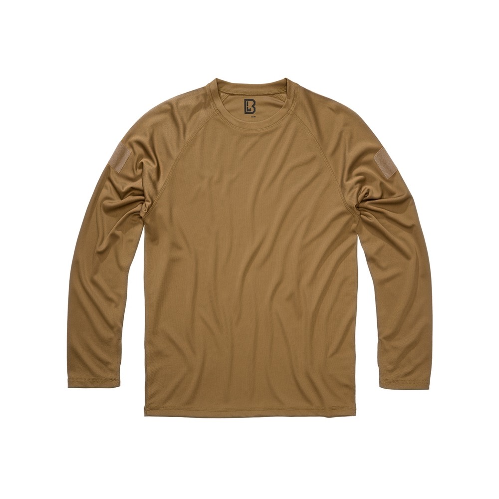 Brandit - Quickdry Lange ärmel top - Beige